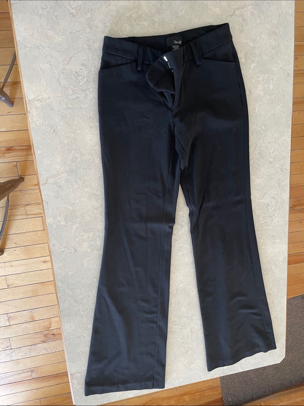 Star City Black Bootcut Dress Pants